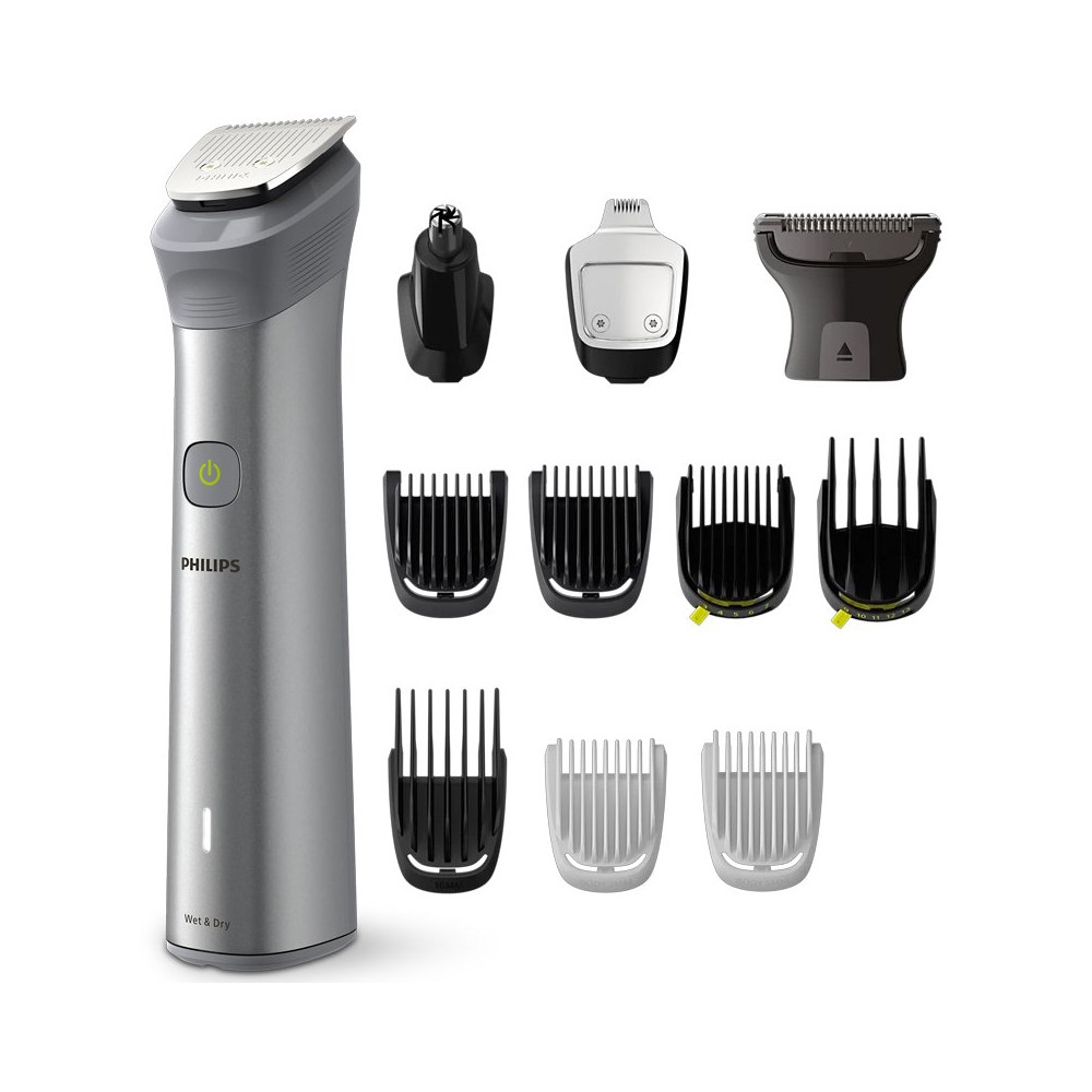 PHILIPS ALL IN ONE TRIMMER SERIE 5000 (MG5950/15) - RASOIO ELETTRICO - RIFINITORE DI PRECISIONE 12 IN 1 PHIMG5950/15
