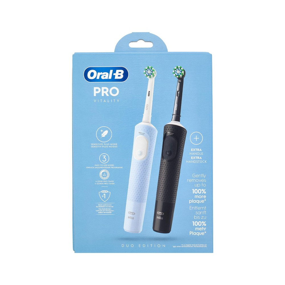ORAL-B VITALITY PRO (D103) - SPAZZOLINO ELETTRICO DUO EDITION BRAUN BRAPRODUO