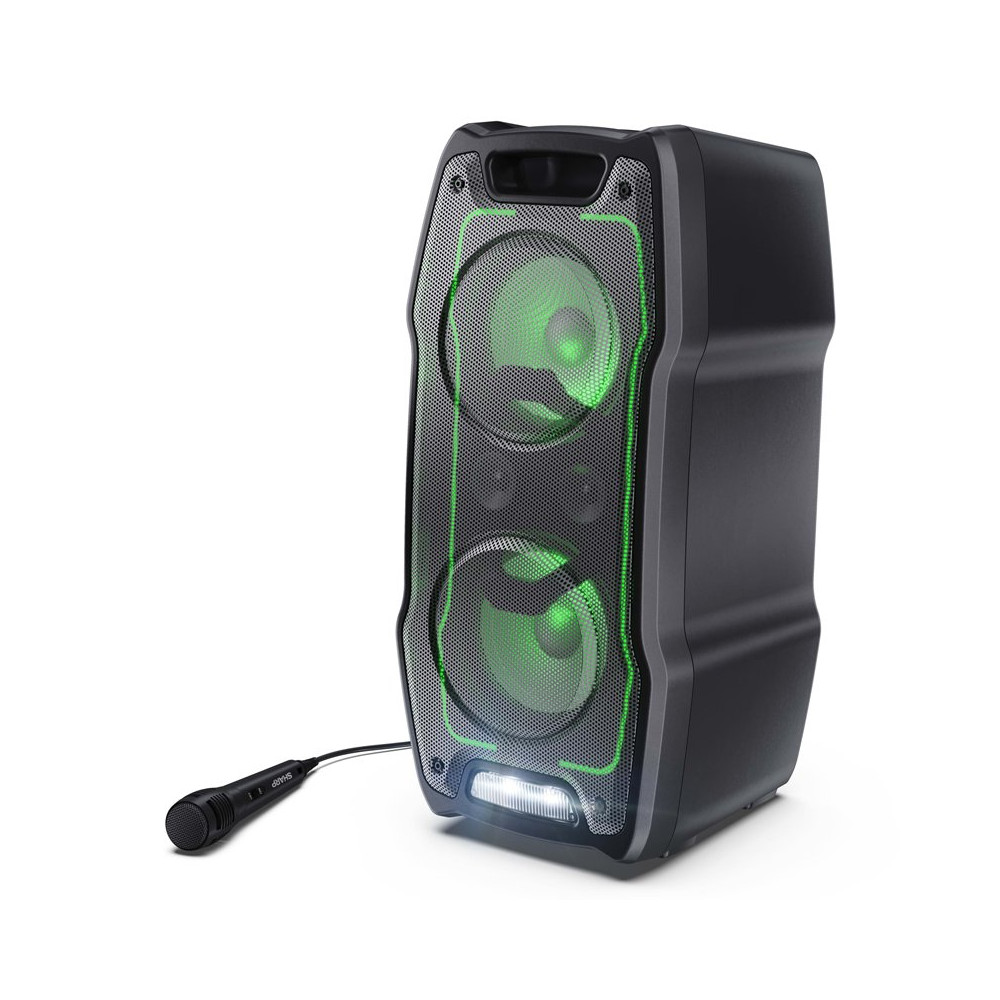 SHARP XPARTY SING (PS-931) - SPEAKER BLUETOOTH PORTATILE TWS - 180W - USB - AUX - GIOCO LUCE LED RGB SHAPS931
