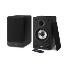 SHARP CP-SS30(BK) - ALTOPARLANTI ATTIVI DA DESKTOP - 60W RMS - CHASSIS LEGNO - BLUETOOTH 5.0 - USB - BLACK SHACPSS30BK