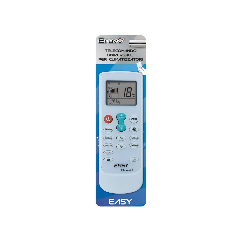 BRAVO EASY (92102155) - TELECOMANDO UNIVERSALE PER CONDIZIONATORE BRAEASY
