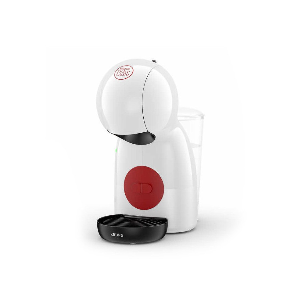 KRUPS DOLCE GUSTO PICCOLO XS WHITE/RED (KP1A3110) - MACCHINA CAFFE` ESPRESSO A CAPSULE KRUKP1A3110