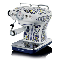 ARIETE CAFFÈ ESPRESSO CAPRI EDITION (1389) - MACCHINA PER CAFFE'' ESPRESSO - POLVERE E CIALDE - 1 O 2 TAZZE - CAPPUCCINATORE - P
