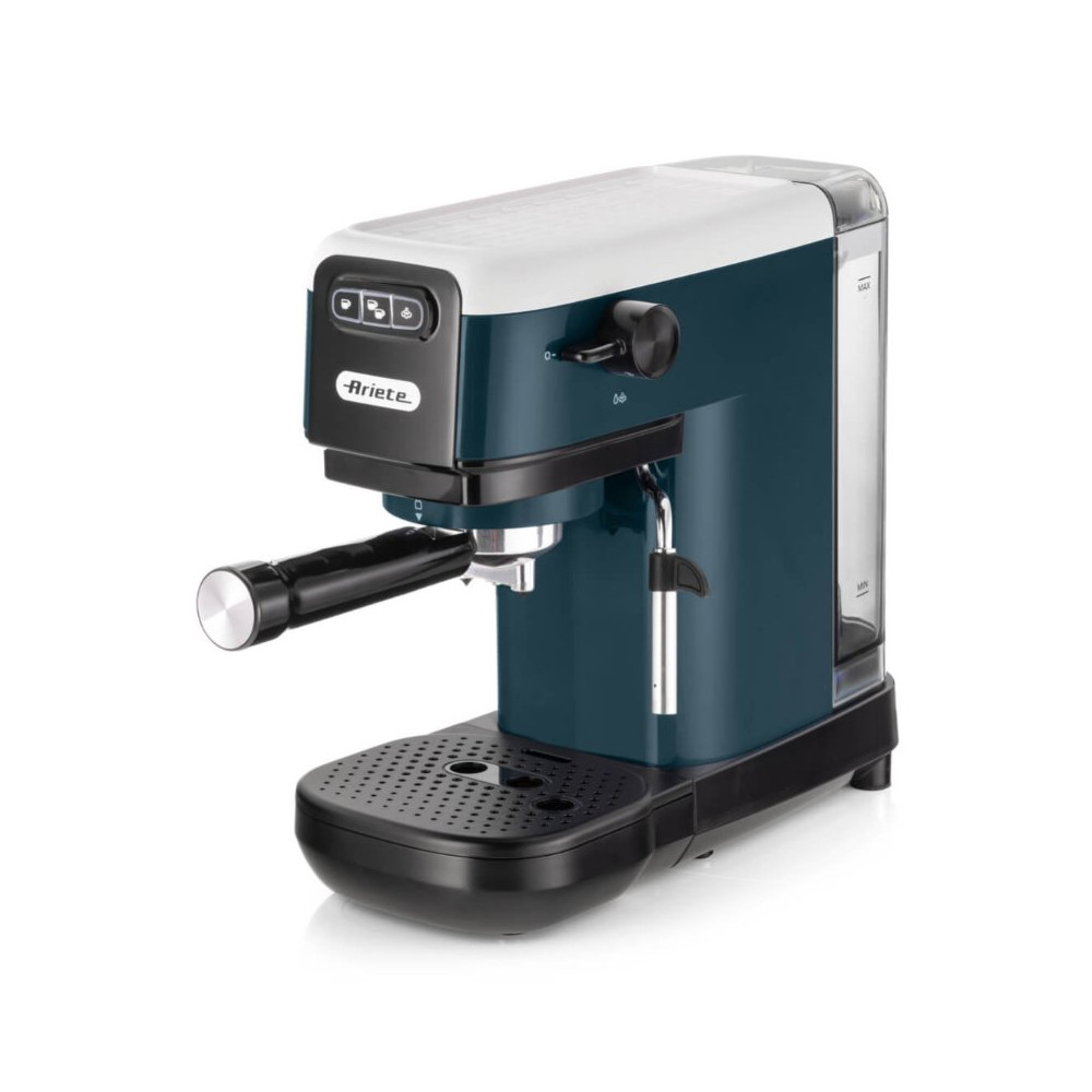 ARIETE SNOW WHITE (1399/11) - MACCHINA PER CAFFE'' ESPRESSO - POLVERE E CIALDE - 1 O 2 TAZZE - CAPPUCCINATORE - PRESSIONE 15 BAR