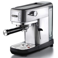 ARIETE METAL (1380/10) - MACCHINA PER CAFFE'''' ESPRESSO - POLVERE E CIALDE -  CAPPUCCINATORE - PRESSIONE 15 BAR - 1300W ARI1380