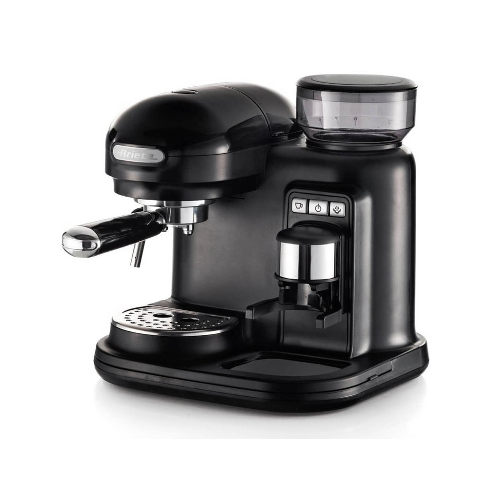 ARIETE MODERNA (1318/02) - MACCHINA PER CAFFE'' ESPRESSO CON MACINATORE - CAPPUCCINATORE - PRESSIONE 15 BAR - 920/1080 W ARI1318