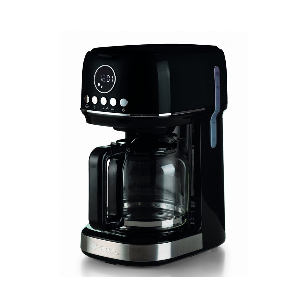 ARIETE MODERNA  (1396/02) - MACCHINA PER CAFFE'' AMERICANO CON FILTRO - 15 TAZZE -  PROGRAMMABILE FINO A 24H - PANNELLO LCD ARI1