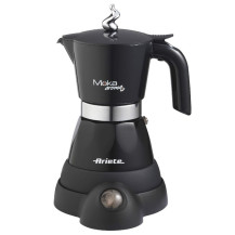ARIETE MOKA AROMA ELETTRICA (1358/11 ) - CAFFETTIERA MOKA ELETTRICA 2 O 4 TAZZE - 400W ARI1358/11