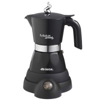 ARIETE MOKA AROMA ELETTRICA (1358/11 ) - CAFFETTIERA MOKA ELETTRICA 2 O 4 TAZZE - 400W ARI1358/11