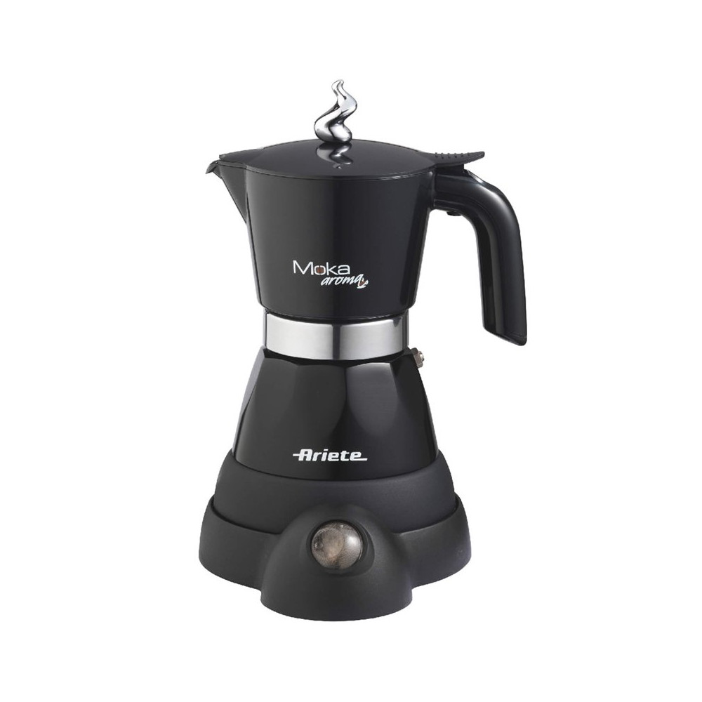 ARIETE MOKA AROMA ELETTRICA (1358/11 ) - CAFFETTIERA MOKA ELETTRICA 2 O 4 TAZZE - 400W ARI1358/11
