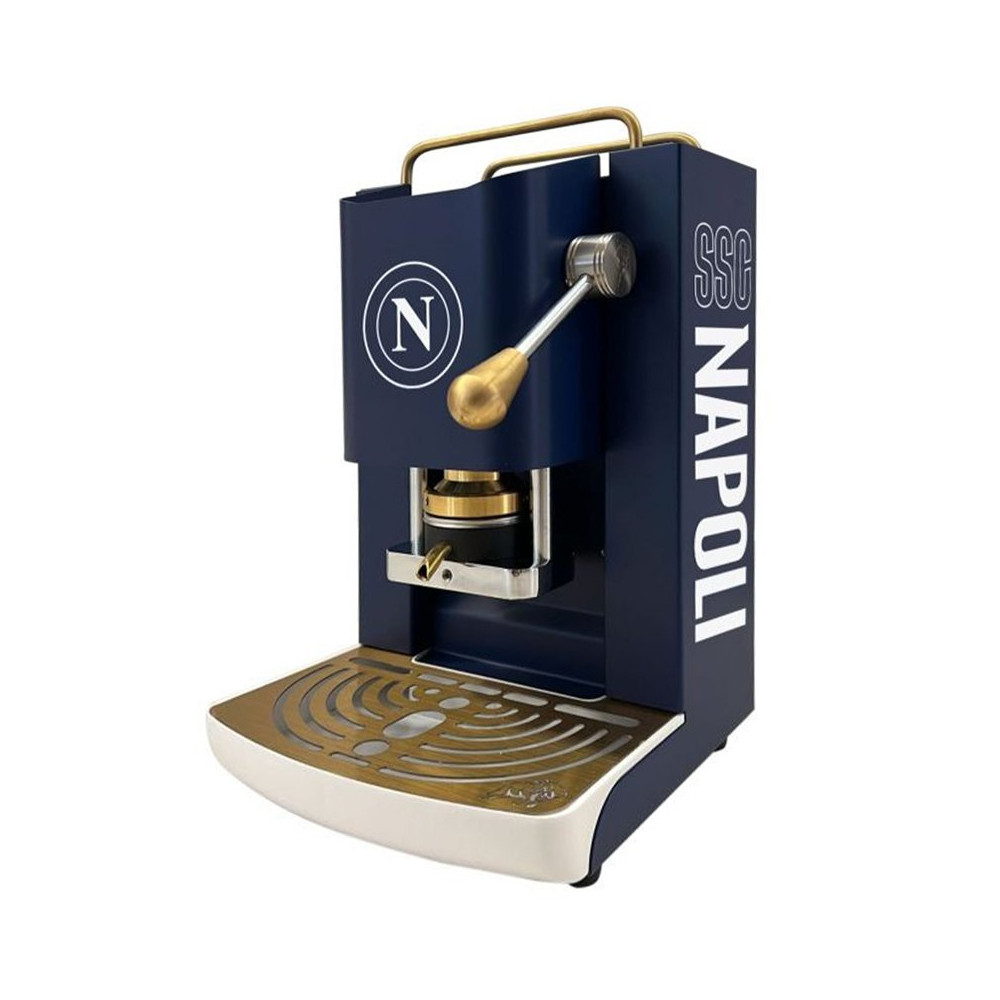 FABER PRO DELUXE SSC NAPOLI - MACCHINA PER CAFFE'' - PRESSACIALDA IN OTTONE - ELETTROVALVOLA E TERMOSTATO 95 - TELAIO IN ACCIAIO