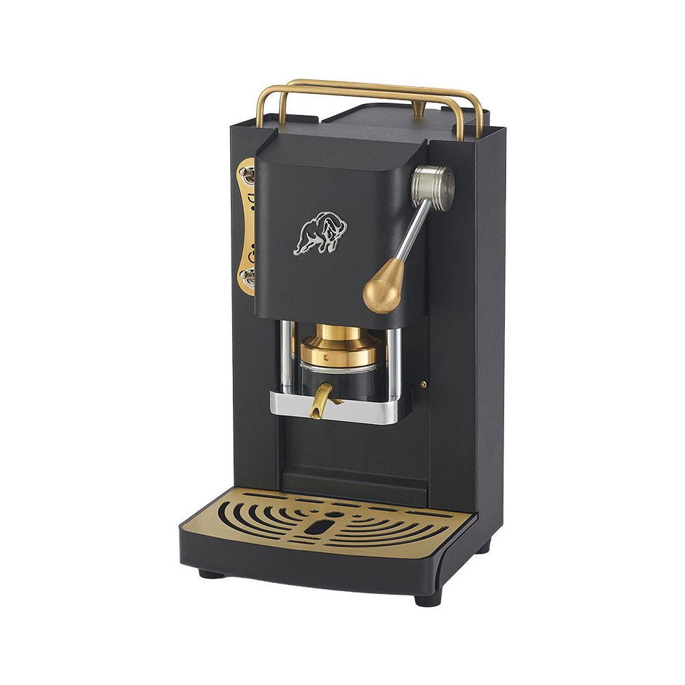 FABER PRO 3.0 ESSENTIAL BLACK BRASS - MACCHINA CAFFÈ A CIALDE FABPROESSBLKBRA