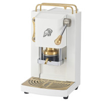 FABER PRO 3.0 ESSENTIAL WHITE BRASS - MACCHINA CAFFÈ A CIALDE FABPROESSWHTBRA