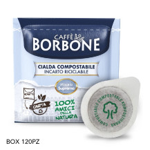 CIALDE ESE 44MM CAFFE'' BORBONE MISCELA SUPREMA (ORO) - BOX 120PZ CFBCIA-ORO