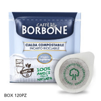 CIALDE ESE 44MM CAFFE'' BORBONE MISCELA SUPREMA (ORO) - BOX 120PZ CFBCIA-ORO