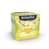 CAFFE'' BORBONE TISANA ZENZERO E LIMONE - CIALDE ESE 44MM - BOX 18PZ CFBCIA-TISANAZENZLIM
