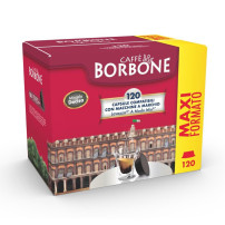CAFFE'' BORBONE MISCELA DECISA (NERA) - BOX 120 CAPSULE COMPATIBILI LAVAZZA A MODO MIO CFBAMSNERADECISA120Z