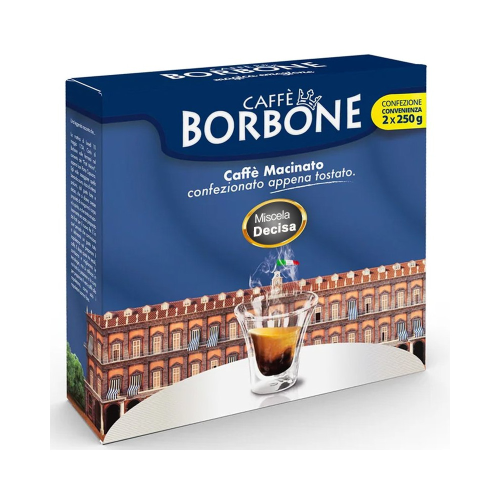 CAFFE'' BORBONE - MACINATO MISCELA DECISA 2 CONF. DA 250G CFBMAC-2X250GR