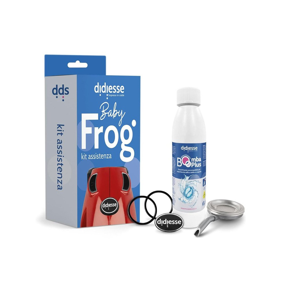 DIDIESSE KIT ASSISTENZA BABY FROG (DECALCIFICANTE - LOGO - GUARNIZIONI - PORTACIALDA) DDSFR300BABY