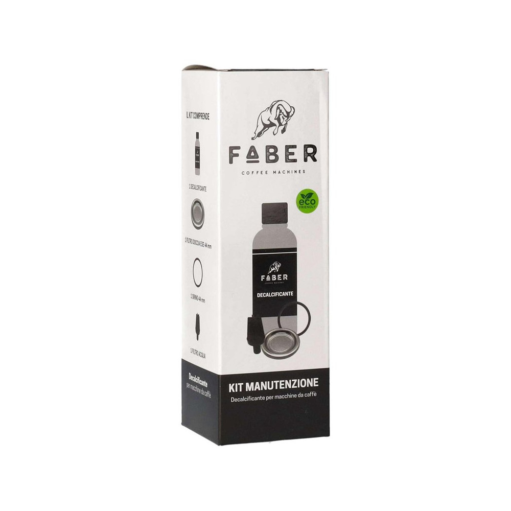 FABER KIT MANUTENZIONE (DECALCIFICANTE 250 ML - 1 GUARNIZIONE - 1 FILTRO DOCCIA - 1 FILTRO ACQUA) FABKITMAN