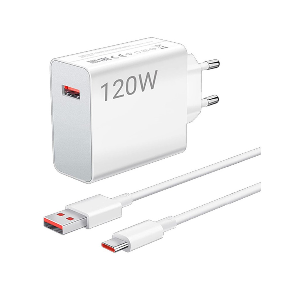 XIAOMI BHR9462EU - ALIMENTATORE 120W USB-A + CAVO TYPE-C XIABHR9462EU