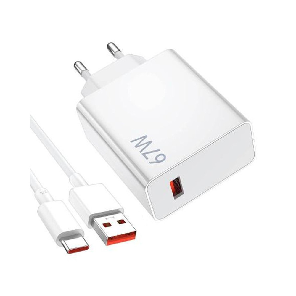 XIAOMI BHR9465EU - ALIMENTATORE 67W USB-A + CAVO TYPE-C XIABHR9465EU
