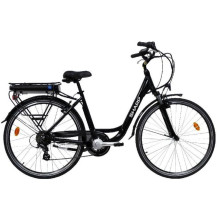 SHARP (BK-CD03E-B) CITY E-BIKE (NERA) - BICICLETTA ELETTRICA - RUOTE 26""X1.75"" - MOTORE 250W 36V - BATTERIA 36V 10AH CERTIFICA