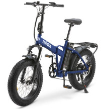 NILOX X8 PRO (BLUE) - FAT BIKE - TELAIO PIEGHEVOLE - RUOTE 20 x 4 - MOTORE 250W - FRENI DISCO - BATTERIA ESTRAIBILE 36V 13AH - A