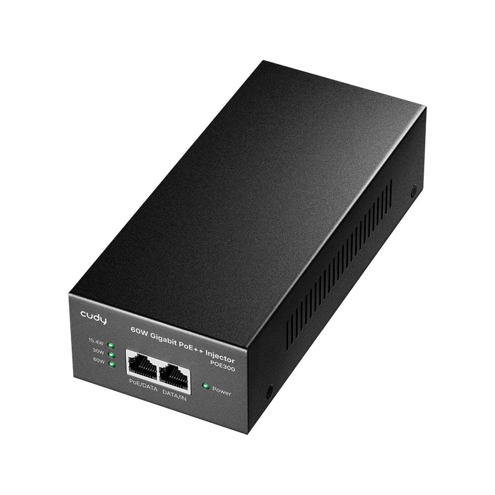 CUDY POE300 - INIETTORE GIGABIT POE+ 60W CUDPOE300