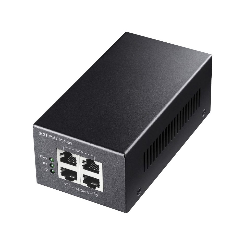CUDY POE220 - INIETTORE GIGABIT POE+ 2-CH 30W CUDPOE220