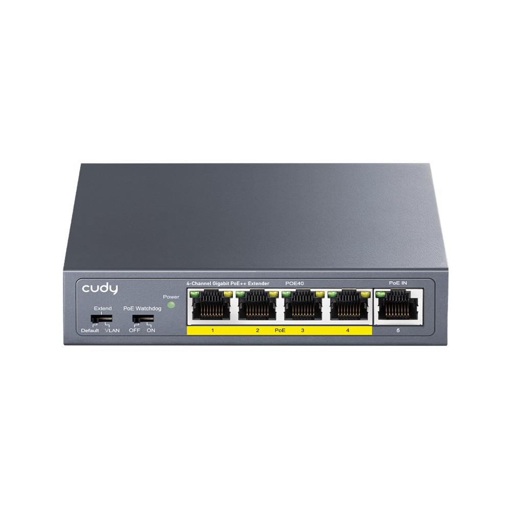 CUDY POE40 - ESTENSORE POE 4-CHANNEL GIGABIT POE++ CUDPOE40