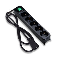 TECNOWARE POWER CLEANER 5 (FMP5IECIG) - MULTIPRESA A 5 USCITE SCHUKO/ITALIANE PER UPS TECFMP5IECIG