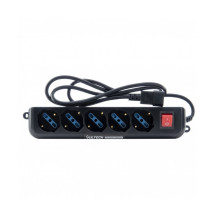 VULTECH MU-UPS01 - MULTIPRESA PER UPS 5 INGRESSI CON TASTO ON/OFF VULMU-UPS01