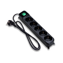 TECNOWARE POWER CLEANER 5 (FMP5GIG) - MULTIPRESA A 5 USCITE SCHUKO/ITALIANE TECFMP5GIG