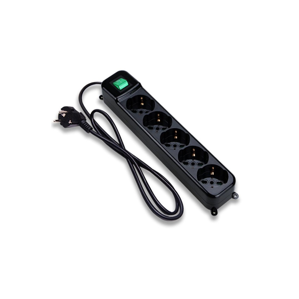 TECNOWARE POWER CLEANER 5 (FMP5GIG) - MULTIPRESA A 5 USCITE SCHUKO/ITALIANE TECFMP5GIG