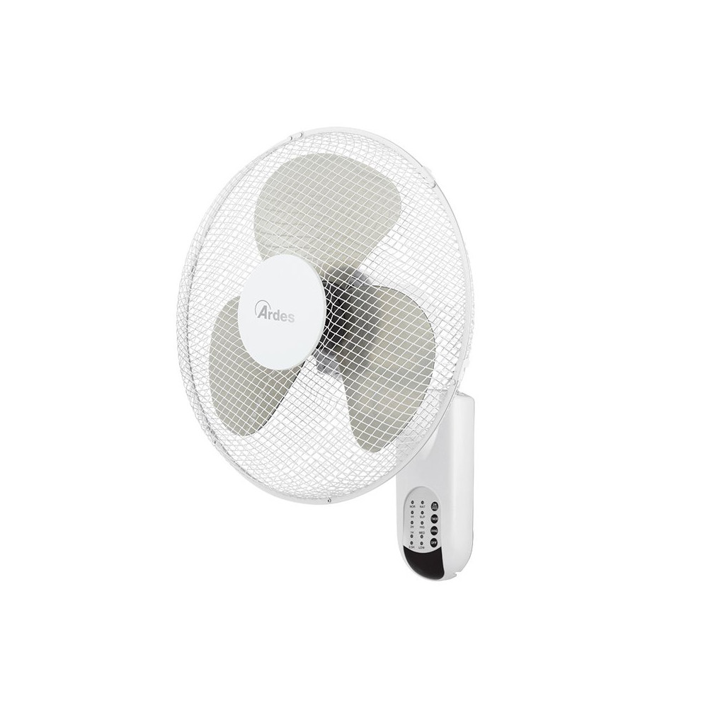 ARDES PARETO COOL RC W (AR5W40RW) - VENTILATORE DA PARETE 40 CM CON TELECOMANDO ARDAR5W40RW
