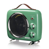 ARIETE VINTAGE VERDE (0808/04) - TERMOVENTILATORE 2000W - CALDO/FREDDO ARI0808/04