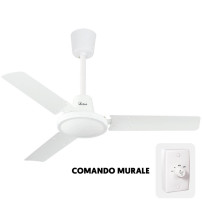 ARDES CLOUD (AR5A90) - VENTILATORE A SOFFITTO CON COMANDO MURALE - 3 PALE 90CM - 65W - 3 VEL. ARDAR5A90