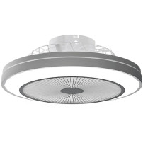 ARDES AIRGLOW (AR5PL50) - VENTILATORE A SOFFITTO CON LUCE - 8 PALE 48CM - 6 VEL. - TELECOMANDO ARDAR5PL50