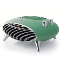 ARIETE VINTAGE VERDE (8211/04) - TERMOVENTILATORE DA TAVOLO 2000W - CALDO/FREDDO ARI8211/04