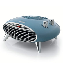 ARIETE VINTAGE CELESTE (8211/05) - TERMOVENTILATORE DA TAVOLO 2000W - CALDO/FREDDO ARI8211/05