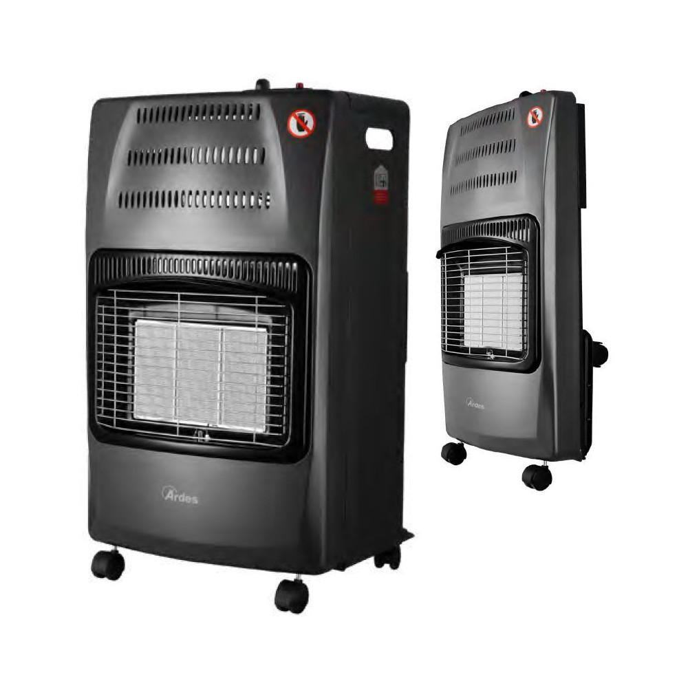 ARDES BOXER FLEX (AR383) - STUFA A GAS RICHIUDIBILE - RAGGI INFRAROSSI - 3 LIVELLI ARDAR383F