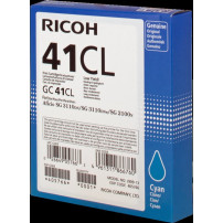 Ricoh cartuccia gelo GC41CL ciano (405766)