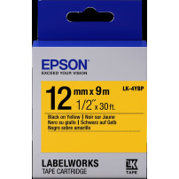 Epson LK-4YBP Nastro Nero su giallo