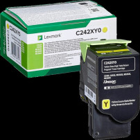 Lexmark C242XY0 giallo toner (C/MC2425/2535)