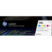 HP 128A Multipack ciano / magenta / giallo (CF371AM)