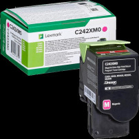 Lexmark C242XM0 magenta toner (C/MC2425/2535)