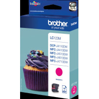 Brother LC123M magenta Cartuccia d'inchiostro