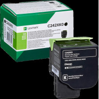 Lexmark C242XK0 nero toner (C/MC2425/2535)