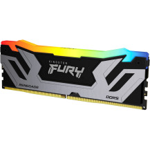 Kingston CU-DIMM 24 GB DDR5-8400, RAM (argento/nero, KF584CU40RSA-24, FURY Renegade RGB, INTEL XMP)